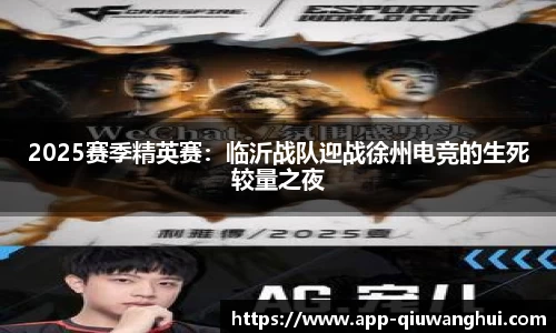 2025赛季精英赛:临沂战队迎战徐州电竞的生死较量之夜
