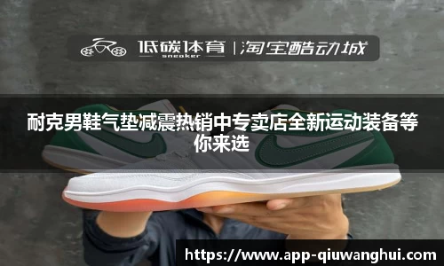 耐克男鞋气垫减震热销中专卖店全新运动装备等你来选